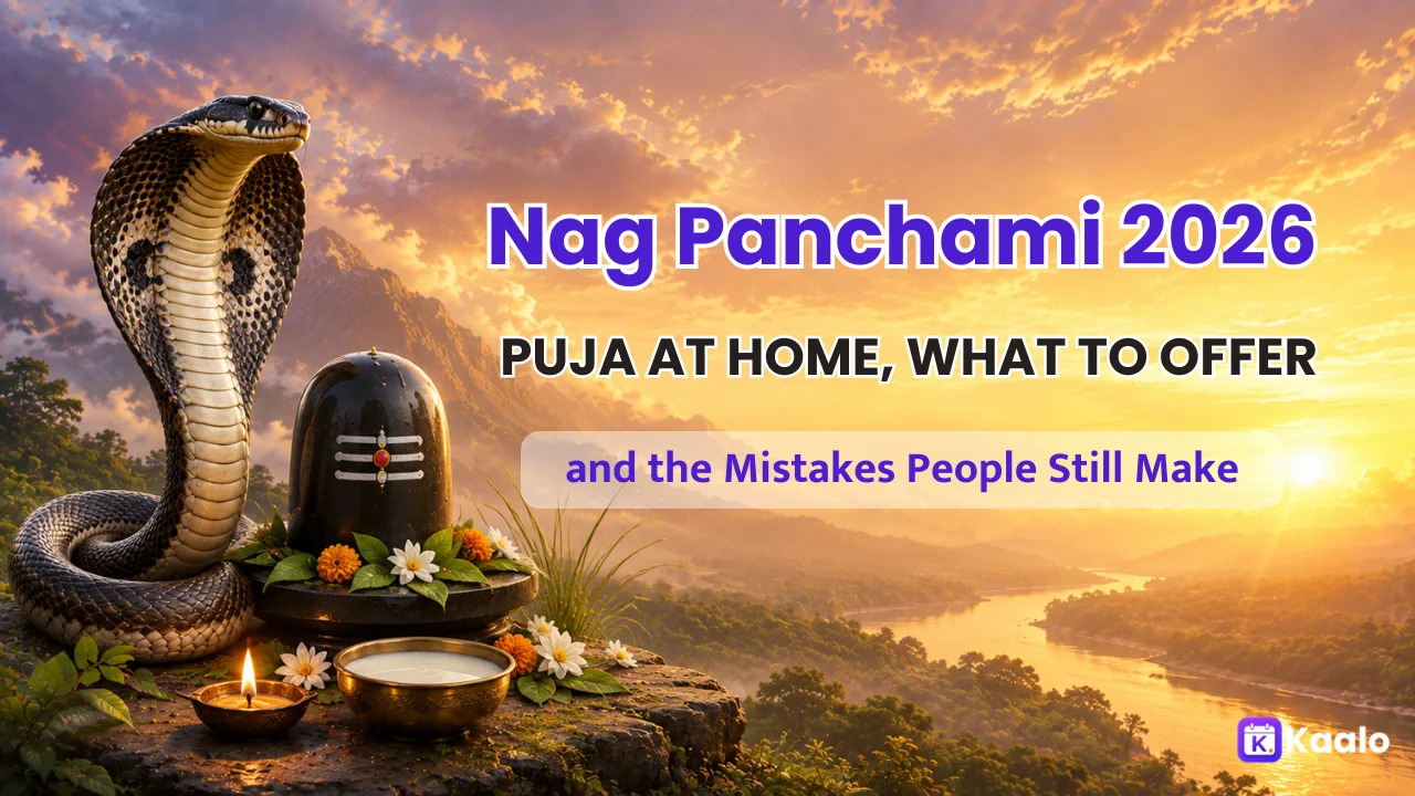 Nag Panchami 2026: Puja at Home, What to Offer, and the Mistakes People Still Make