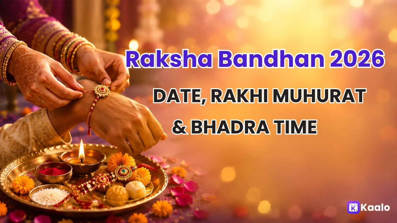 Raksha Bandhan 2026: The Rakhi Muhurat, the Bhadra Question, and Why This Year Is Easy